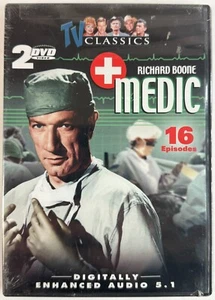 Medic Richard Boone 16 Episodes DVD 2010 2-Disc Set TV Classics Medical Drama - Bild 1 von 4