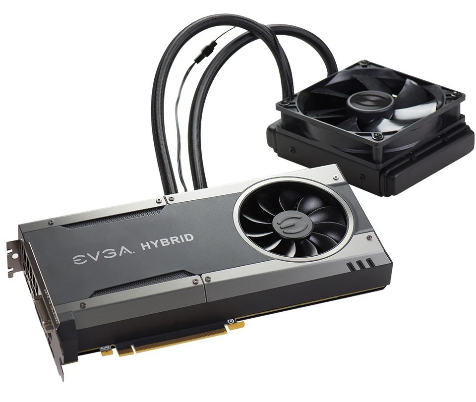 EVGA GEFORCE GTX 1080 FTW Hybrid Gaming Graphics Cards (08G-P4-6288-KR) - Image 1 of 3