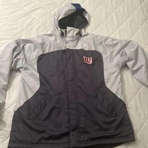 NY Giants Vintage Reebok NFL Jacke mit Innen Fleecefutter Herren Large " - Bild 1 von 7