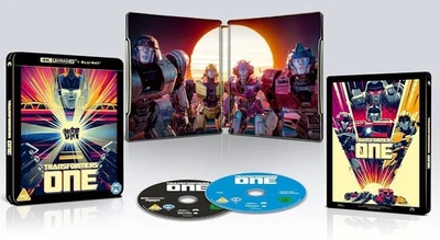 Transformers One LTD. EDITION STEELBOOK [PG] (2 Disc) 4K UHD/Blu Ray NEW IMPORT - Image 1 of 4