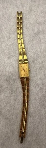 Orologio donna Seiko anni 90 dicembre 1991 quadrante oro 17mm tono oro bellissimo! Bello - Foto 1 di 7