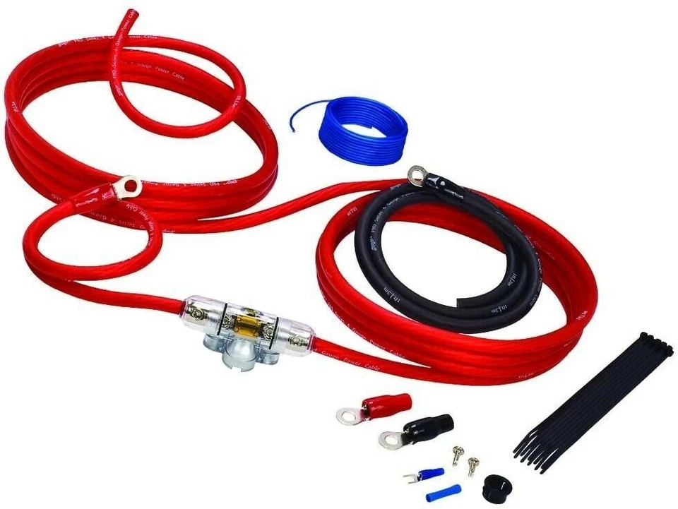 SK4641 - Stinger 4 Gauge 4000 Series Power & Signal Amplifier Installation Kit