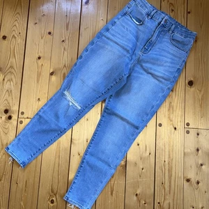 American Eagle Jeans Women Sz 10 Short Curvy Highest Rise Jegging - Picture 1 of 11