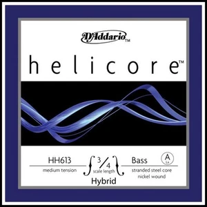 D'Addario Helicore Hybrid Bass Single A String 3/4 Scale Medium Tension HH613 - Picture 1 of 1