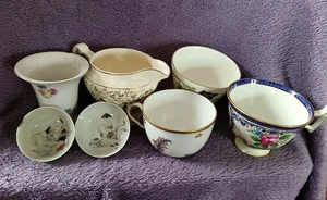 Joblot Of Bone China Teacups, Jugs, Etc. - Picture 1 of 8