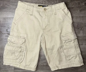 Lee Cargo Shorts Women’s Size 8 Medium Beige Pockets Work Shorts - Picture 1 of 6