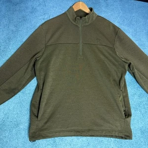 Callaway Golf 1/4 Zip Pullover Sweater Herren M grün Performance Sweatshirt - Bild 1 von 15