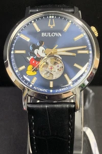 RELOJ BULOVA AUTOMÁTICO DISNEY'S MICKEY MOUSE - ¡LIMPIO! - Imagen 1 de 10