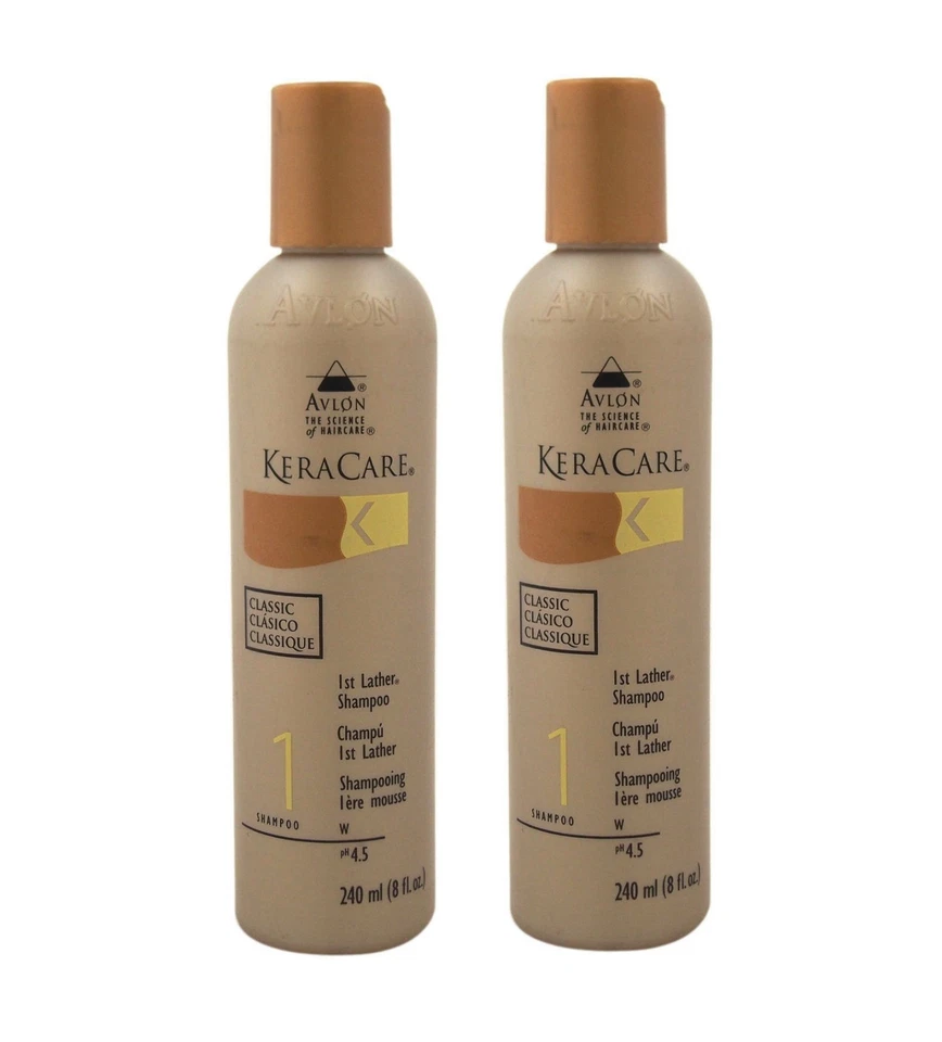 Avlon Keracare 1st Lather Shampoo Sulfate-Free 8oz (2pack) - Image 1 of 1