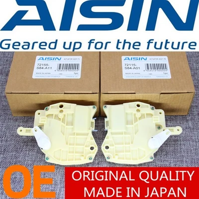 Juego de 2 actuadores de bloqueo de puerta eléctricos delanteros izquierdo derecho para Honda Accord Civic Foto 1 de 4