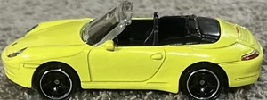Matchbox Porsche 911 carrera Cabriolet, amarillo, suelto - Imagen 1 de 5