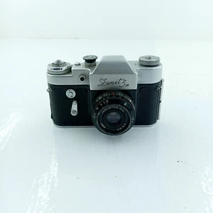 Soviet ZENIT 3M 35mm SLR GWO w Industar 3.5/50 & Orig Case - Picture 1 of 4