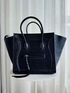 Bolso de Mano Grande CELINE Charol Equipaje Phantom - Imagen 1 de 6