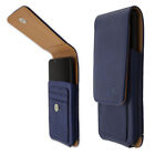 caseroxx Outdoor Case for Fairphone 3 in blue made of real leather