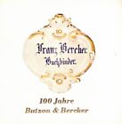 Krug, Butzon & Bercker 100 Jahre Graphischer Betrieb, Verlag, Kevelaer 1970