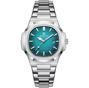 PAZOMU Luxury Waterproof Men Watch - Luminous Date Stainless Steel - Picture 1 of 6