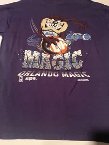 Orlando Magic Tasmanian Devil Vintage T-Shirt.  Size XL  Used. 1995 - Picture 1 of 7