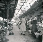 PARIS c. 1950 - 5 Photos du Marché aux Fleurs - L 383