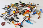 Lego Weapons Lot Sword Knife Gun Shield Staff Light Saber 2 Oz