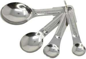 3106 Pk4 Cucharas Medidoras de Acero Inoxidable 3106 Pk4 Pájaros Juguete Artesanía Parte Conure mascota - Imagen 1 de 2