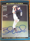 2002 Bowman Chrome Draft Rookie Autograph Brandon Weeden #172 New York Yankees