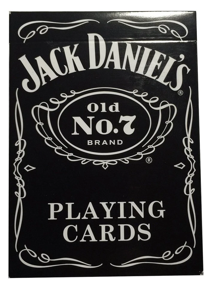 Jack Daniels Old No. 7 Playing Cards Poker Size Hoyle 2002 6633