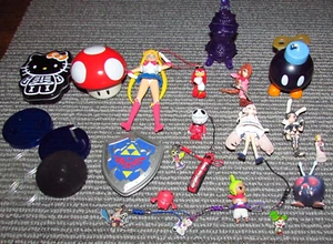 Lot of Video Game & Anime Figures (Sailor Moon, Final Fantasy, Zelda) Fast Ship - Picture 1 of 1