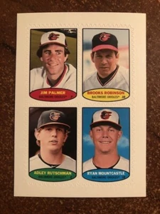 2023 Topps Heritage, Stamp CD, Orioles, Robinson, Palmer, Mountcastle, Rutsc NM - Bild 1 von 2