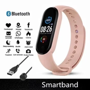 Smartwatch Bluetooth Fitness Tracker, Step Counter , Notifications, Men & Women - Picture 1 of 16