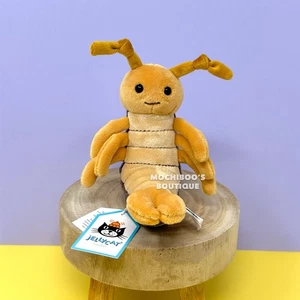 Jellycat NIGGLY WIGGLY EARWIG Soft Plush Toy NWT Shimmery Pink LOVEY Bug Whimsy - Picture 1 of 7