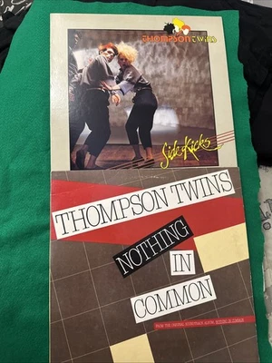 Thompson Twins 2 Lp Lot Side Kicks/Nothing In Common 1983/1986 Foto 1 de 4
