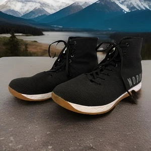 Nobull No Bull High Top Sneaker Schuhe Sneaker Schwarz Weiß Herren 13,5 Damen 15 - Bild 1 von 13