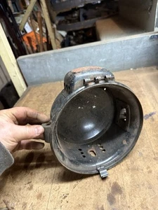 Antique Cincinnati Victor Gas Light Lamp Headlamp Headlight Bucket Auto Parts - Picture 1 of 22