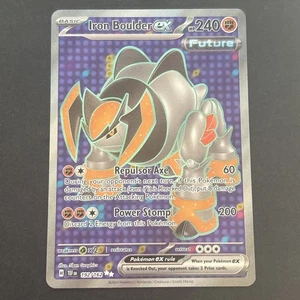 Iron Boulder ex 192/162 Sv05: Temporal Forces Holo Pokémon TCG 2024 - Picture 1 of 2