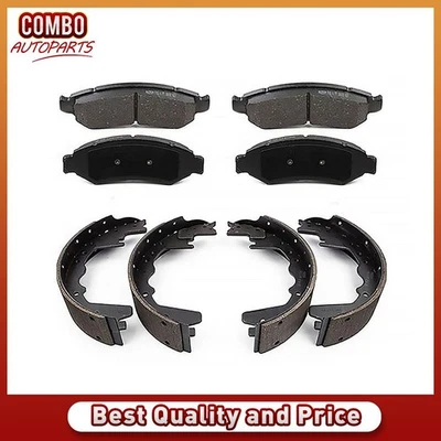 Pastillas de freno delanteras y traseras zapatas de tambor para Ford F-250 1976 1977 1978 1983 1973 1984 Foto 1 de 4