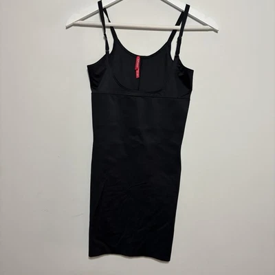 SPANX Full Slip SmartGrip Open-Bust Womens  Small Shapewear Dress Black Slimming - Image 1 of 4