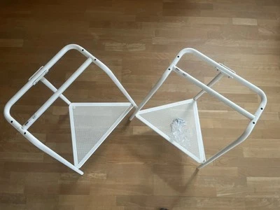 2 St.IKEA TILLSLAG Metal Tischbock Tischbein Unterstellbock WEISS 004.709.96 Top - Bild 1 von 4