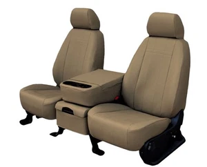 CalTrend Car Seat Covers Fit Honda Accord 2013-2017 Beige Faux Leather Custom - Bild 1 von 4