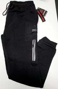2(X)IST Men's Jogger Sweatpants Pants Large 36-38 Black Lounge Fleece New MRP$50 - Picture 1 of 8