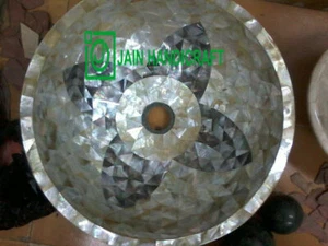 Fregadero de mármol 12" lavabo incrustación fregona baño cocina decoración del hogar s17 - Imagen 1 de 4