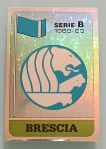 BRESCIA Scudetto Figurine Calciatori Panini 1989 1990 OTTIMO sticker mint - Picture 1 of 2