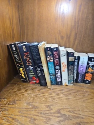 LOT of 11 STEPHEN KING Hardback (5) and Paperback (6) Books Foto 1 de 4