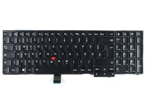 Klawiatura Lenovo ThinkPad E531 E540 W540 T540p T550 T560 QWERTZ podświetlana - Zdjęcie 1 z 2