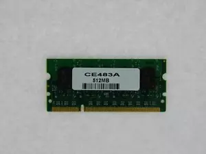 CE483A 512MB DDR2 144p for HP LASERJET P4014n P4015n P4515 P4015x - Picture 1 of 1