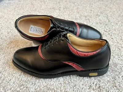 Foot Joy Europa Women’s Leather Golf Shoes Size 7 M **NEVER WORN VINTAGE** - Image 1 of 4