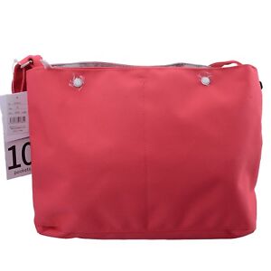 Pink Anello 10 Pockets Shoulder Fashion Cross-Body Message Tablet Travel Bag