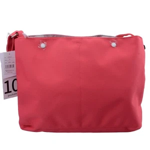 Pink Anello 10 Pockets Shoulder Fashion Cross-Body Message Tablet Travel Bag - Picture 1 of 6