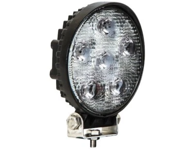Buyers Products #1492115 - 4.5 INCH CLEAR LED FLOOD LIGHT WITH BLACK HOUSING - Image 1 of 4
