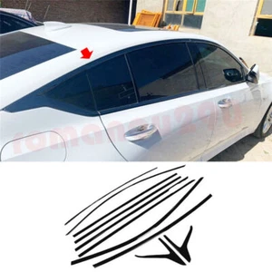 2020-2022 For Cadillac CT5 Black Steel Window Trims Molding Strip Cover Trim 10P - Imagen 1 de 10