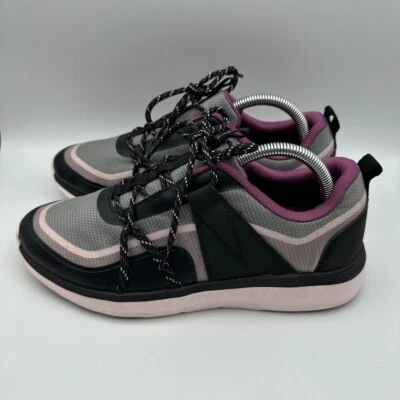 Vionic женщин размер 10 Austyn черный серый фиолетовый сетки кроссовок комфорт - Изображение 1 из 4